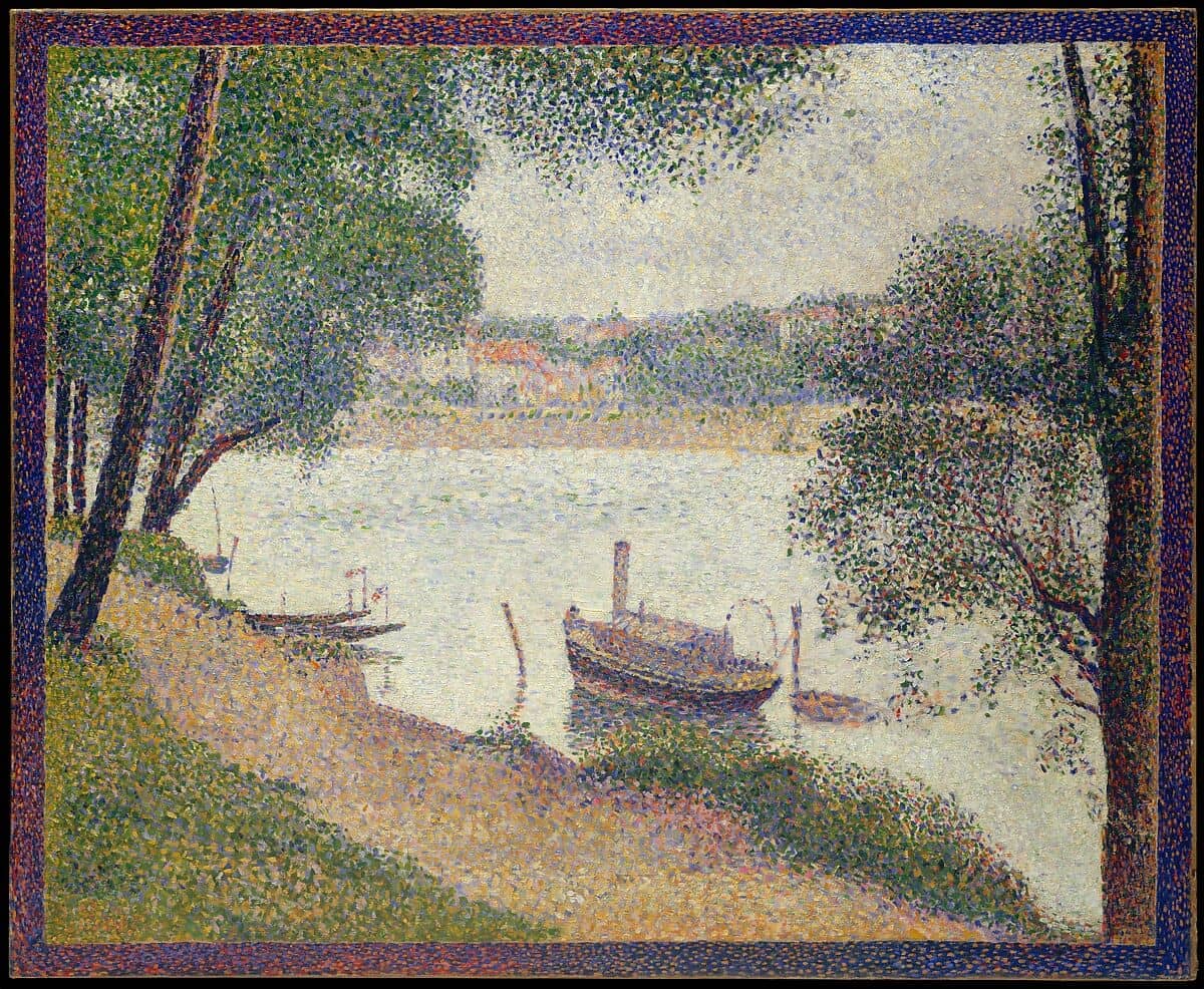 Gray Weather on the Grande Jatte by Georges Seurat